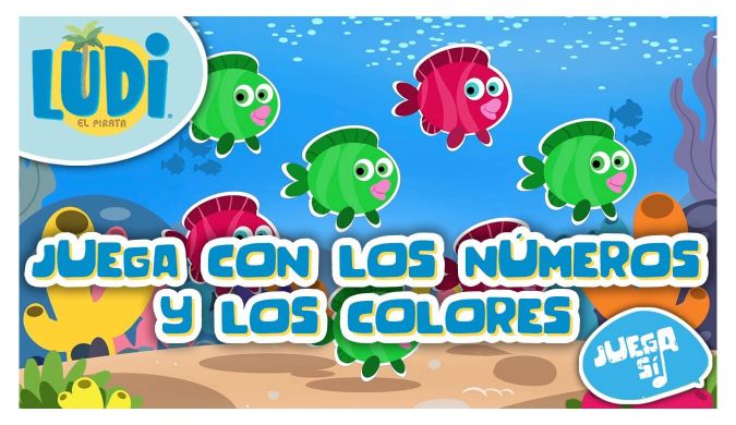 Video En El Fondo Del Mar Pecesitos De Colores Ludi El Pirata Dibujos infantiles paso a paso. ludi el pirata